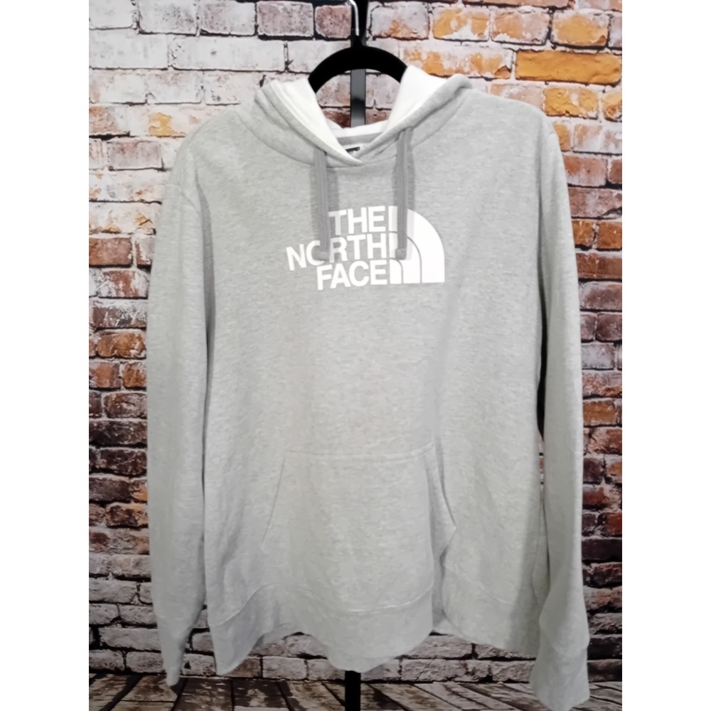The North Face Men Or Women Half Dome Pullover Hoodie Gray Size 2XL